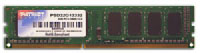 Patriot memory DDR3 2GB CL9 PC3-10600 (1333MHz) 2 Rank DIMM  (PSD32G13332)